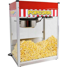 Classic Pop Popcorn Machine 14 oz Red 120V 1900W