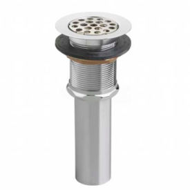 Heritage Sink Drain with 1-1/4" Trap, Polished Chrome