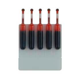 Refill Ink, 0.17 fl. oz. Cartridge, Red, 5/Pack