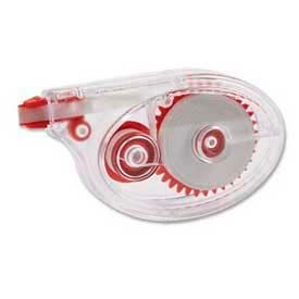 Side-Apply Correction Tape, Tear Resistant, 1/5 in x 394 in, White