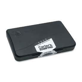 Carter's Felt Stamp Pad, 2-3/4" x 4-1/4", Black