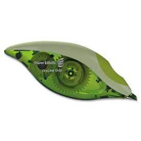 DryLine Grip Recycled Correction Tape, 1/5 in x 335 in, White