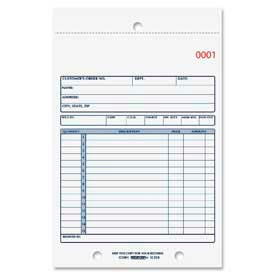 Sales Book, 2-Part, Carbonless, 5-1/2" x 7-7/8", 50 Sets/Book