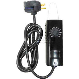 TPI Line Voltage Thermostat Industrial Series SPST Heat Only 6' Cord/Plug KT121