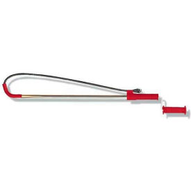 Toilet Auger W/Compression Wrapped Inner Core Cable W/Bulb Head, 6'L, 1/2"W Cable