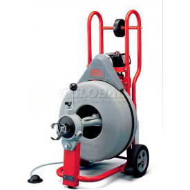 K-750 Drum Machine With Tool Set, Autofeed & Gloves, 3/4" Std Equipment, 100'L x 3/4"W Cables