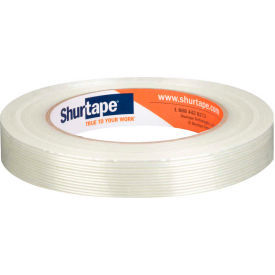 GS 521 High Performance Reinforced Strapping Tape 3/4" x 60 Yds. 6.3 Mil White