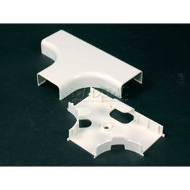Tee Fitting, FiberReady, White, 5-1/2"L
