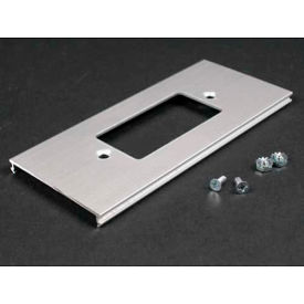 Wiremold GFCI & Surge Receptacle Cover, 6"L