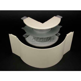 2" Radius FiberReady External Elbow, Gray, 6-1/2"L