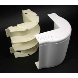 2" FiberReady External Elbow, White, 3-1/2"L