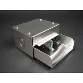 Entrance End Fitting W/Removable Divider, 6-3/8"L