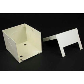 Full Capacity Entrance End Fitting, Fog White, 3"L
