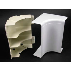 2" FiberReady Internal Elbow, White, 4-1/2"L