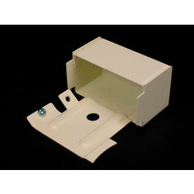 Entrance End Fitting W/1/2" & 3/4" Kos, Ivory, 2-3/4"L