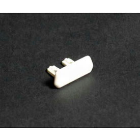 Blank End Fitting, White, 1/2"L