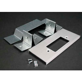 Offset Gfci Receptacle Cover & Bracket, 6"L