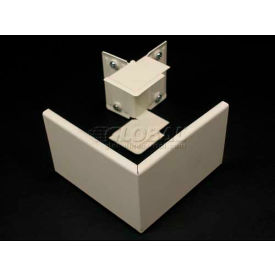 External Corner Coupling, Ivory, 4"L