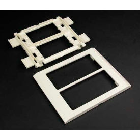 Wiremold Device Mounting Bracket And Trim Ring, Gray, 6"L
