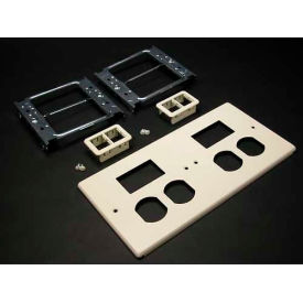 Four-Gng Overlapping Cover, 2 Dplx, 2 Tracjack Mini Adptrs, 9-1/2"L
