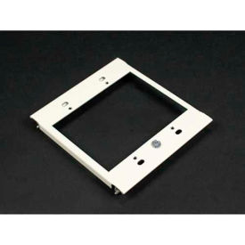 2-Gang Device Plate For Vertical Mounting Of Devices, Ivory, 2-7/8"L