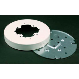 Fixture Box Solid Base, Ivory, 6-3/8"L