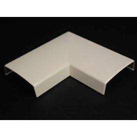 90° Flat Elbow, White, 4-3/16"L