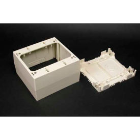 1-Gang Extra Deep Device Box, White, 4-3/4"L