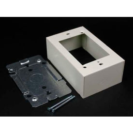 Wiremold V2448 Switch & Receptacle Box 1-Gang W/Extension Base, 4-5/8"L