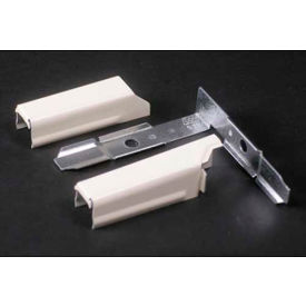Internal 90° Twisted Elbow Right Hand, White, 2-1/2"L