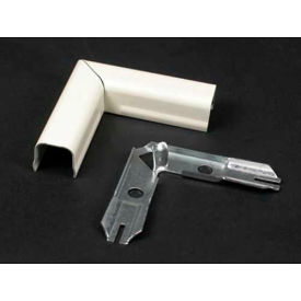 90° Flat Elbow, White, 2"L