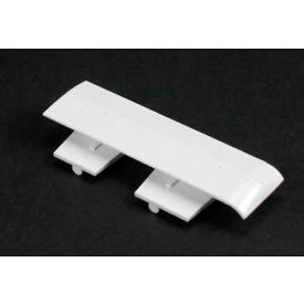 Twin Cover Clip, Ivory, 1" L