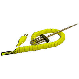 Duraneedle Thermocouple Probe with Coiled Cable, Type K