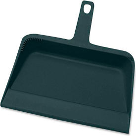 Dust Pan, Heavy-Duty, 12", Black