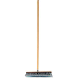 Heavy-Duty Floor Sweep with 1-1/8"x60" Hardwood Handle