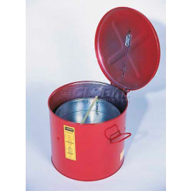 Wash Tank, 6-Gallon, w/ Basket, Red