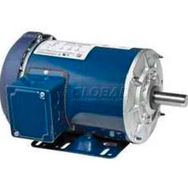 1HP, 3600RPM, 208-230/460V, 3PH, 56 FR, TEFC