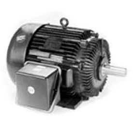 Cooling Tower Duty Motor, 12 1/2 HP, 1800-900 RPM, 460V, 3PH, 364T FR, TEFC