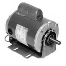 Fan Blower Motor, 3/4HP, 1800RPM, 277V, 1PH, 56 FR, DP