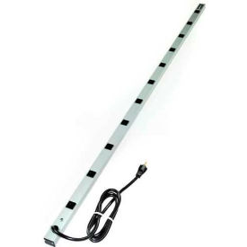 CabinetMATE Power Strip, 11 Outlets, 20A, 6' Cord