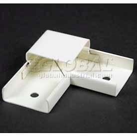 Wiremold 90 Degree Flat Elbow, 125V, 15A, 2-1/2"L