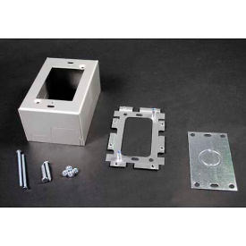 1-Gang, 120V, 15A, 4-5/8"L Wiremold Deep Switch & Receptacle Box