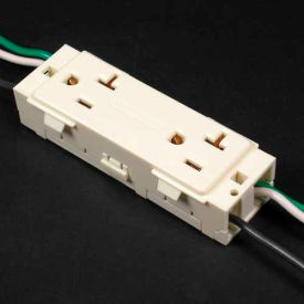 Wiremold Replacement Receptacle 20A, 120V, 20A, 4"L