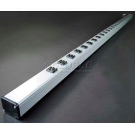 Power Strip, 24 Outlets, 15A, 15' Cord