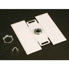 Flush Plate Adaptor, 125V, 15A, 4-1/2"L