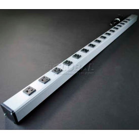 Power Strip, 16 Outlets, 15A, 15' Cord
