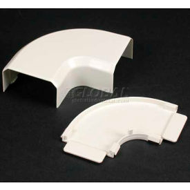 Wiremold 90° Flat Elbow, 120v, 15a, 3-3/16"L - Min Qty 5