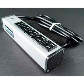 Power Strip, 5 Outlets, 15A, 15' Cord