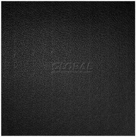 Stucco Pro PVC Ceiling Tile, Waterproof & Washable, 2'L X 2'W, Satin Black - 12/Case