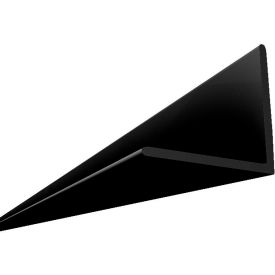 8' Wall Angle 350-07, Satin Black - 30/Case
